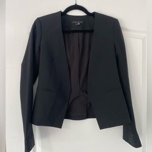 Theory Black Open Blazer Size 2